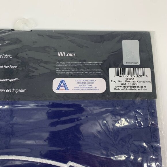 Montreal Canadiens Decorative Team Flag - Picture 6 of 12